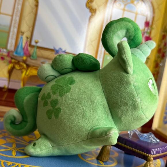 APHMAU MeeMeow | Limited Edition Green Unicorn Cat Plush - Picture 2 of 6